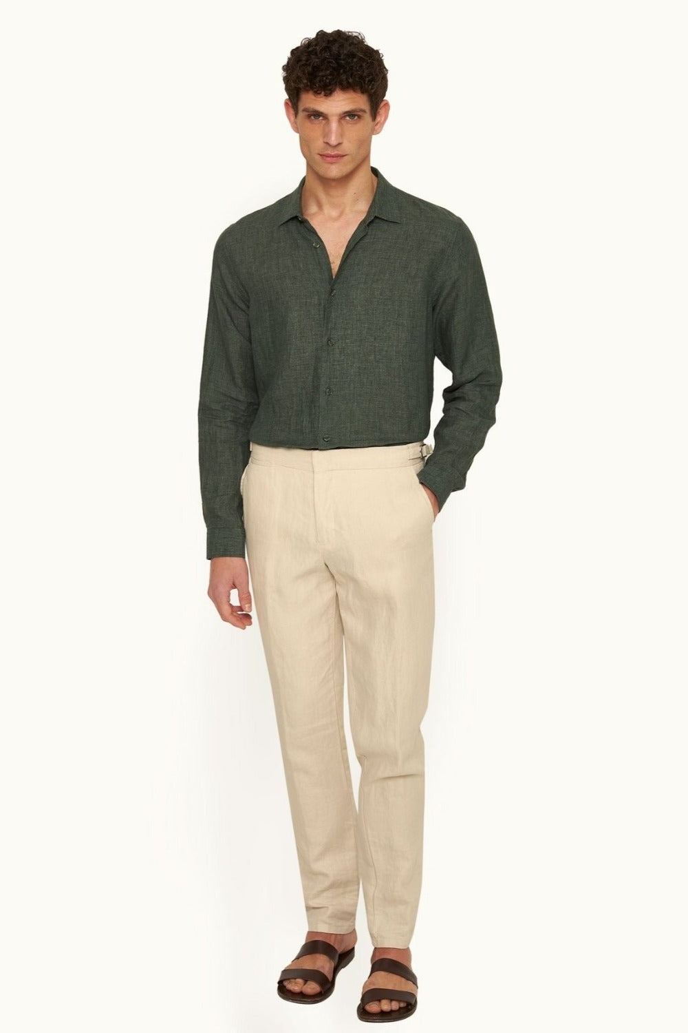 Griffon Linen Chai Pants - 2