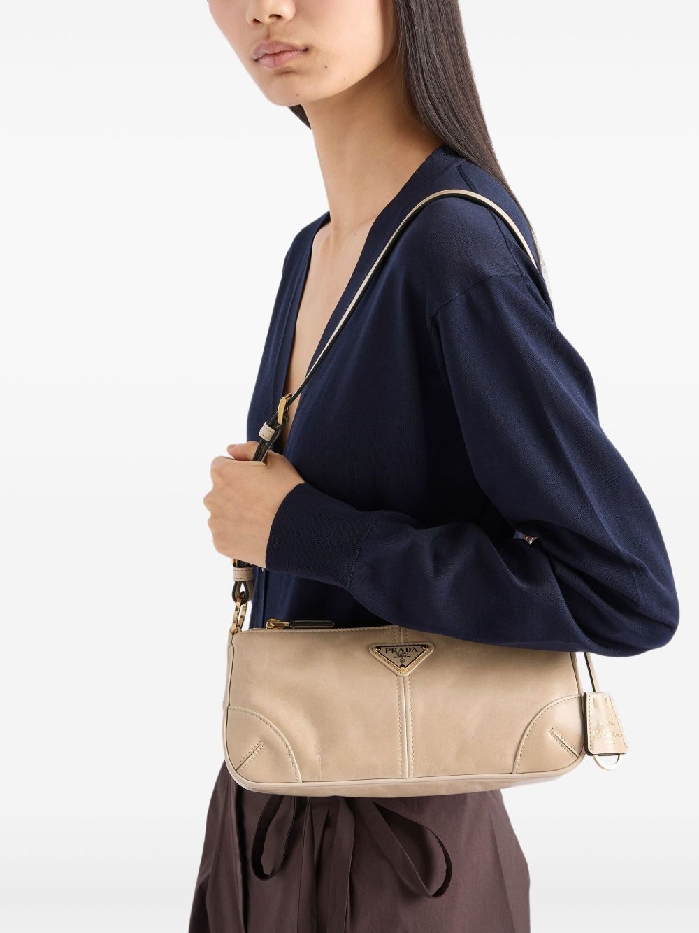 medium Re-Edition 2002  leather shoulder bag - 3