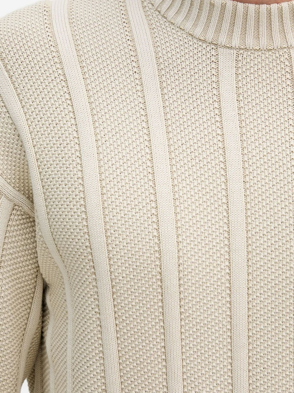 ribbed crew-neck sweater - 5
