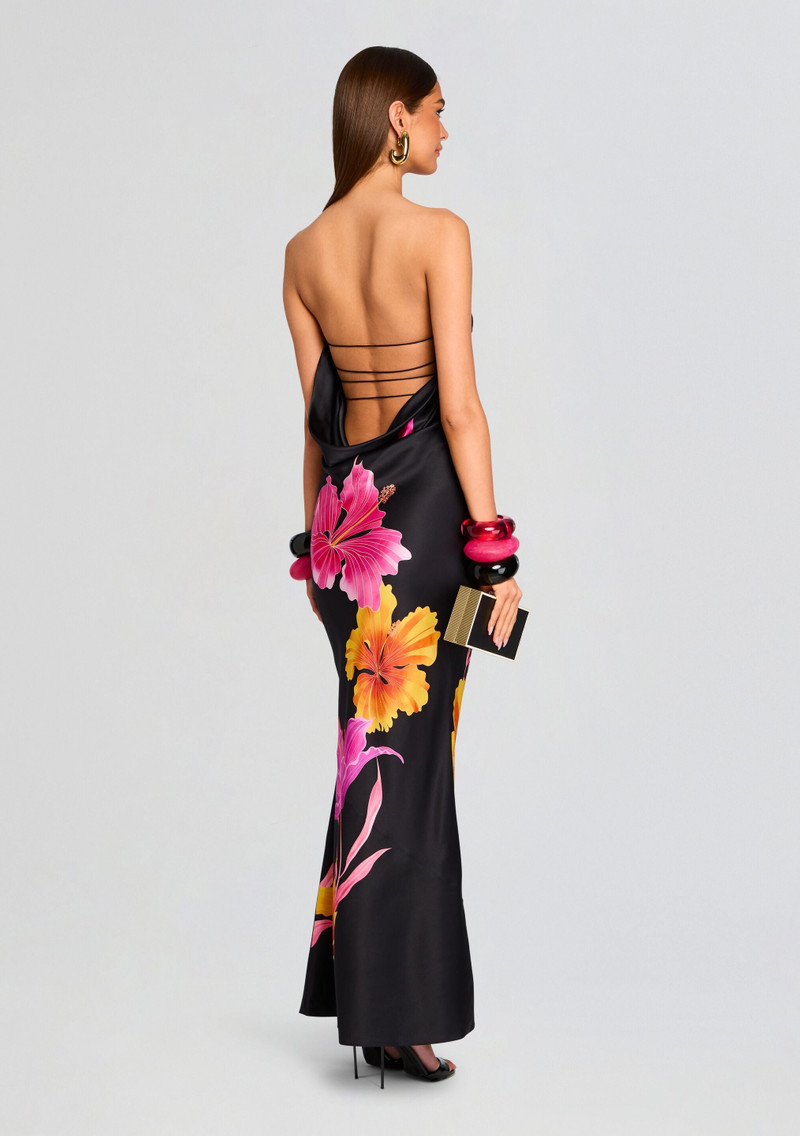 RETROFÊTE KEATON SILK DRESS outlook