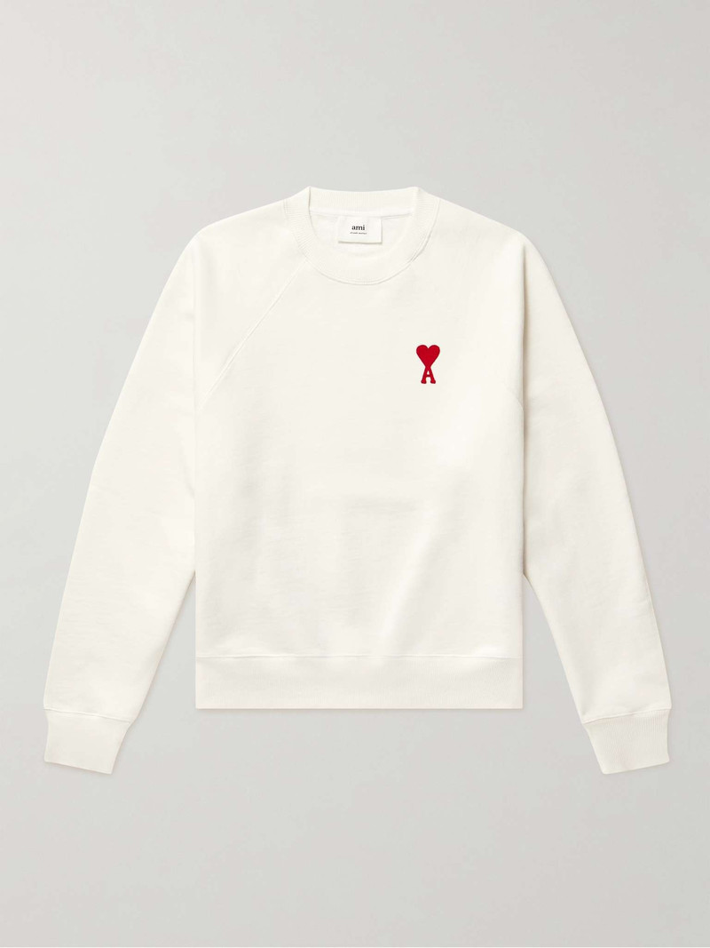 Logo-Embroidered Cotton-Jersey Sweatshirt 1