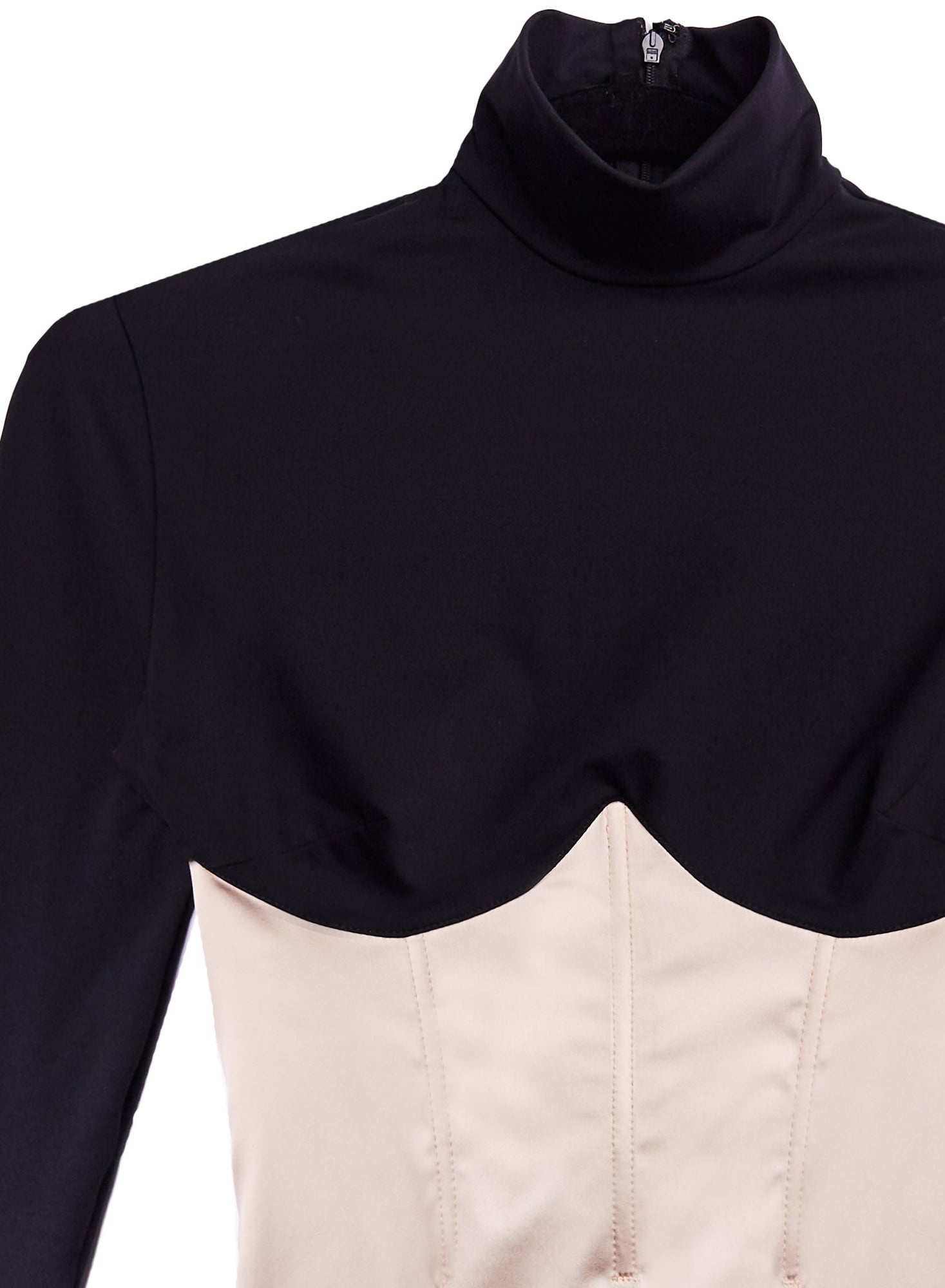 Mock Neck Long Sleeve Bodysuit - 7