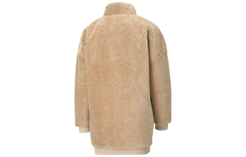 PUMA (WMNS) PUMA Interstellar Teddy Jacket 'Beige' 530293-12 outlook