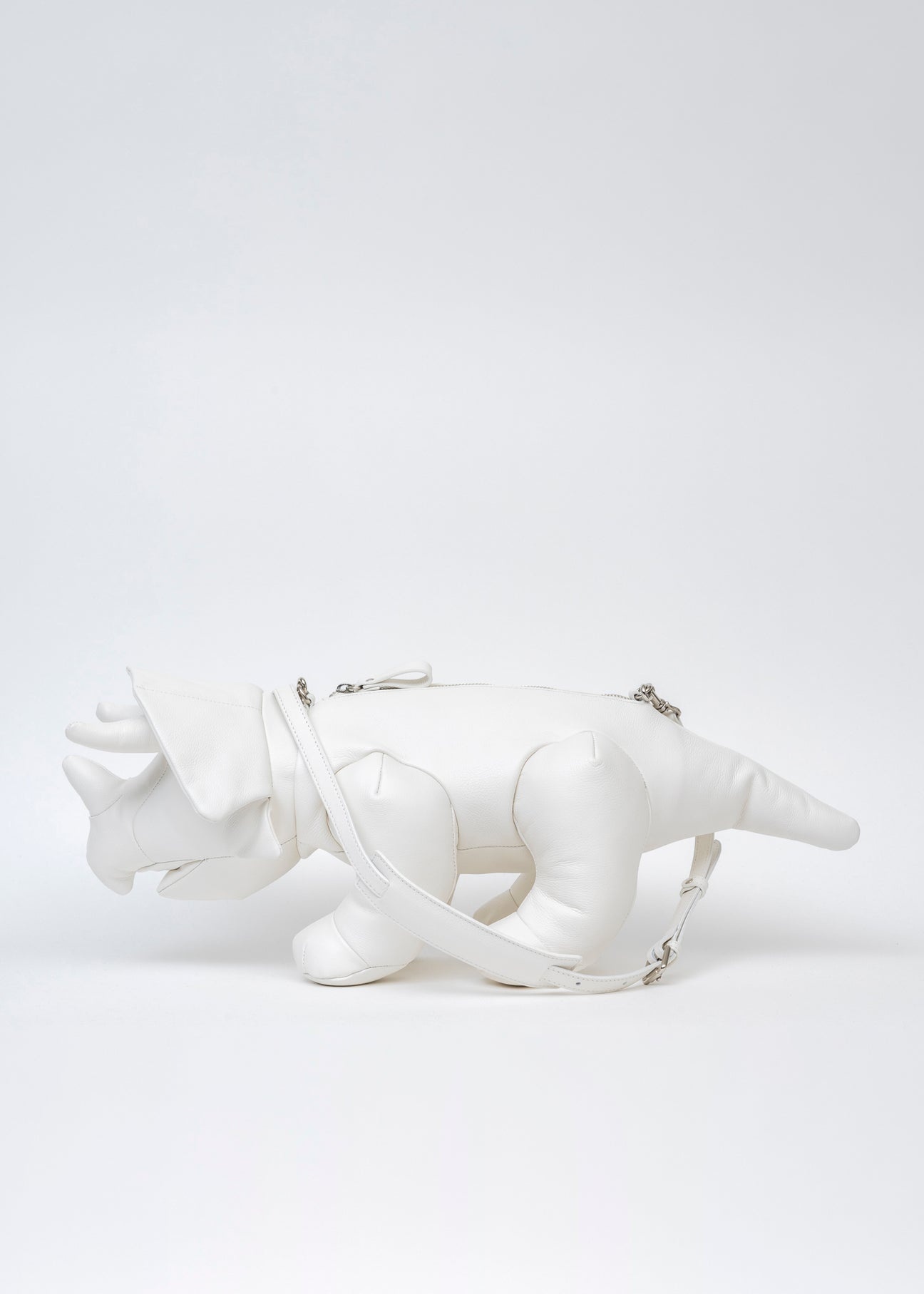 WHITE TRICERATOPS  BAG - 6