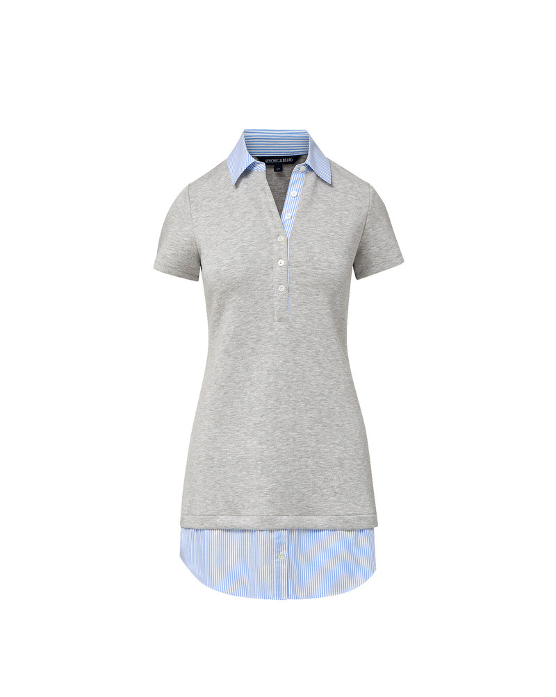 KENWOOD MIXED-MEDIA MINI DRESS 1