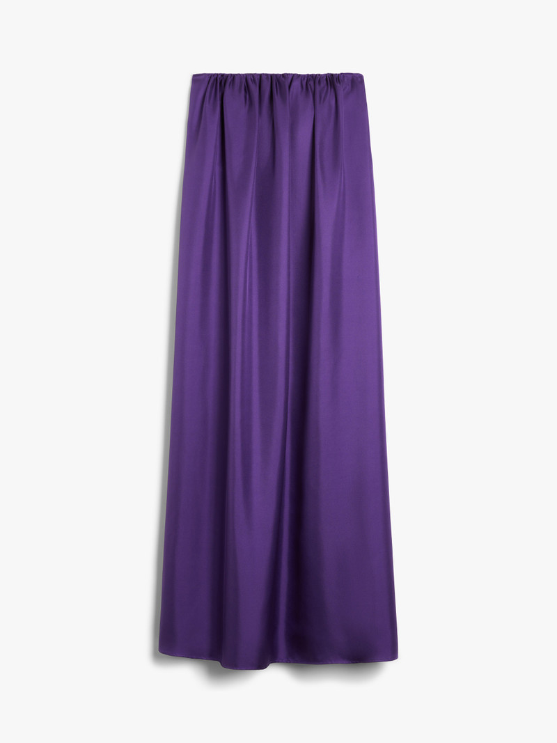 EDDA Silk twill bustier dress - 1