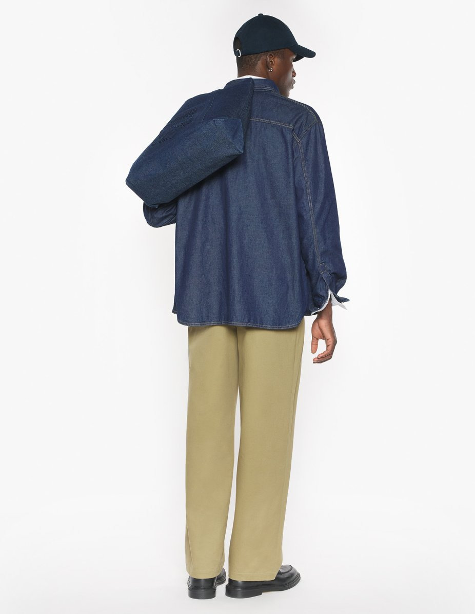 RELAXED PLEATED PANTS - 5