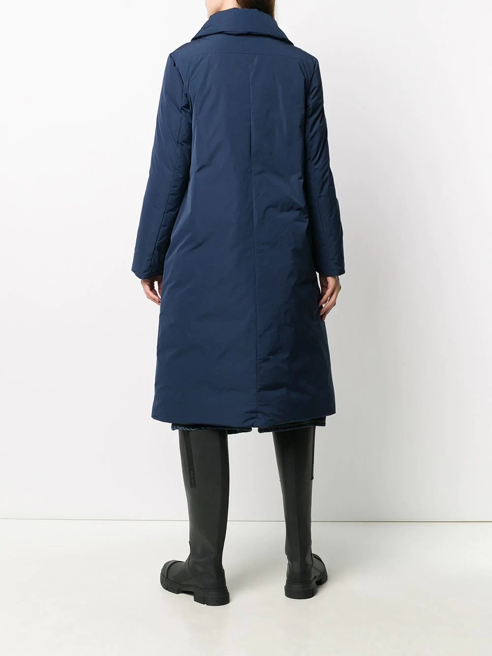 feather down hooded parka - 6