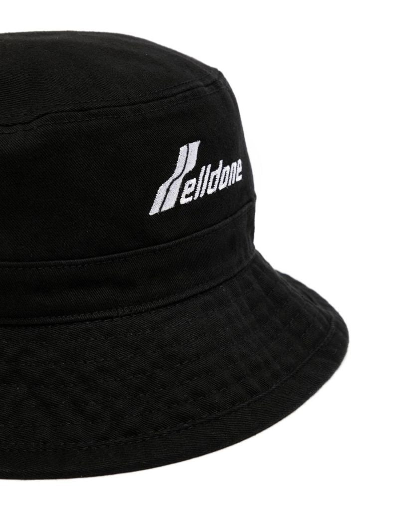 We11done logo-print bucket hat outlook
