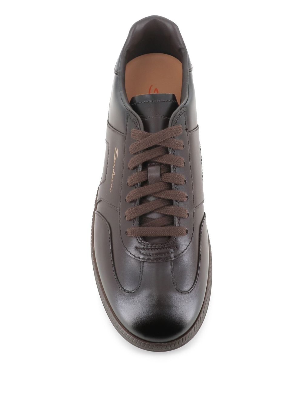 leather sneakers - 4