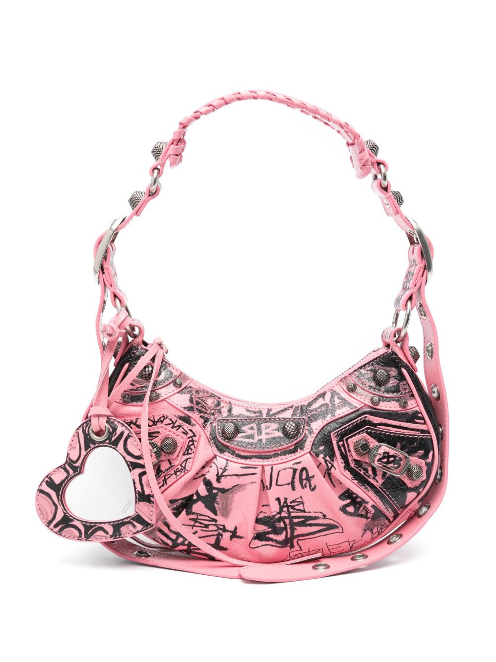 Le Cagole XS Graffiti shoulder bag - 1