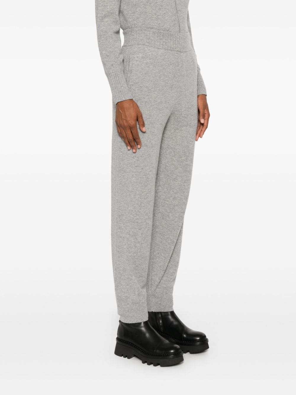 mélange track pants - 3