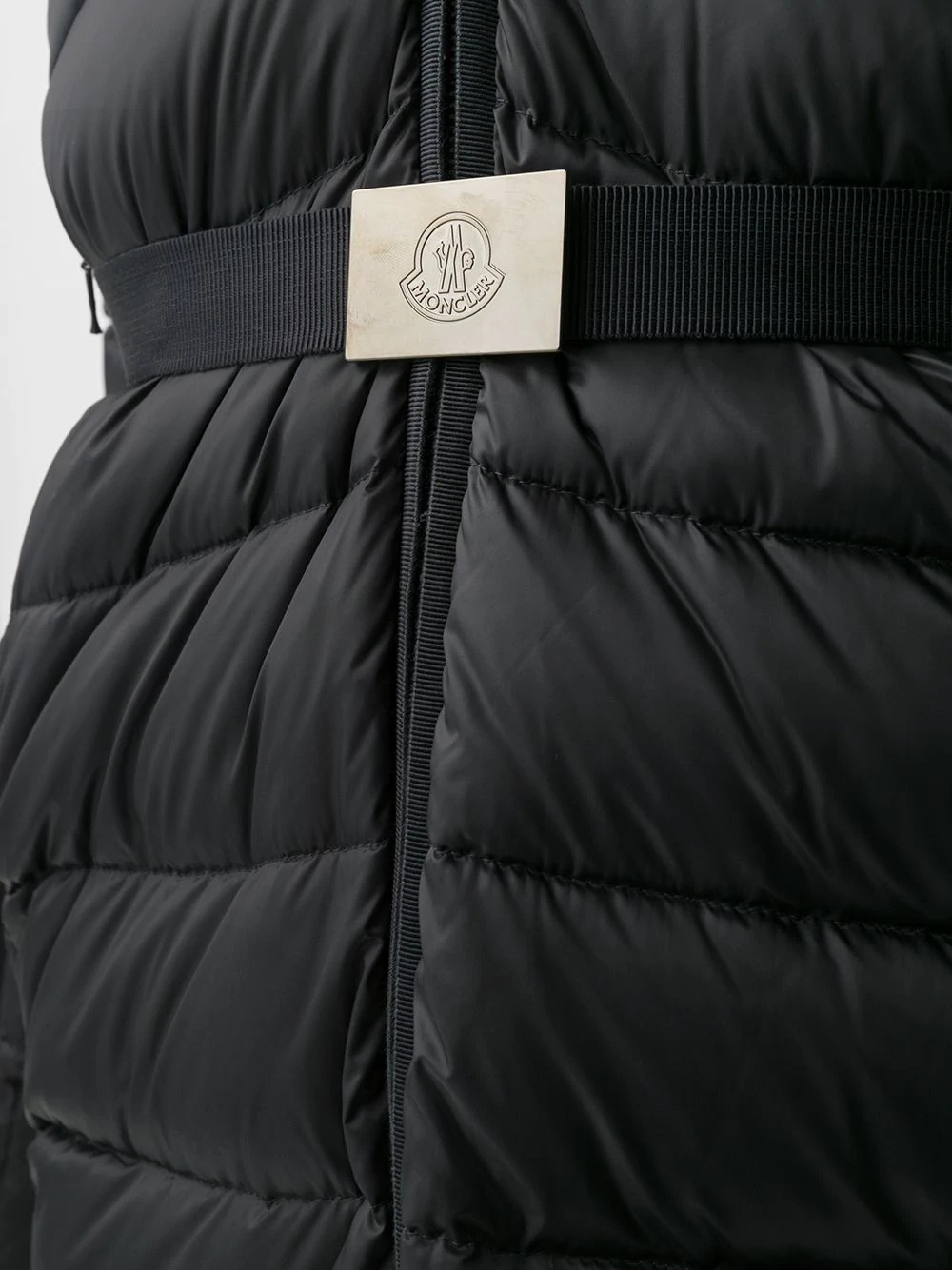 belted padded coat - 5