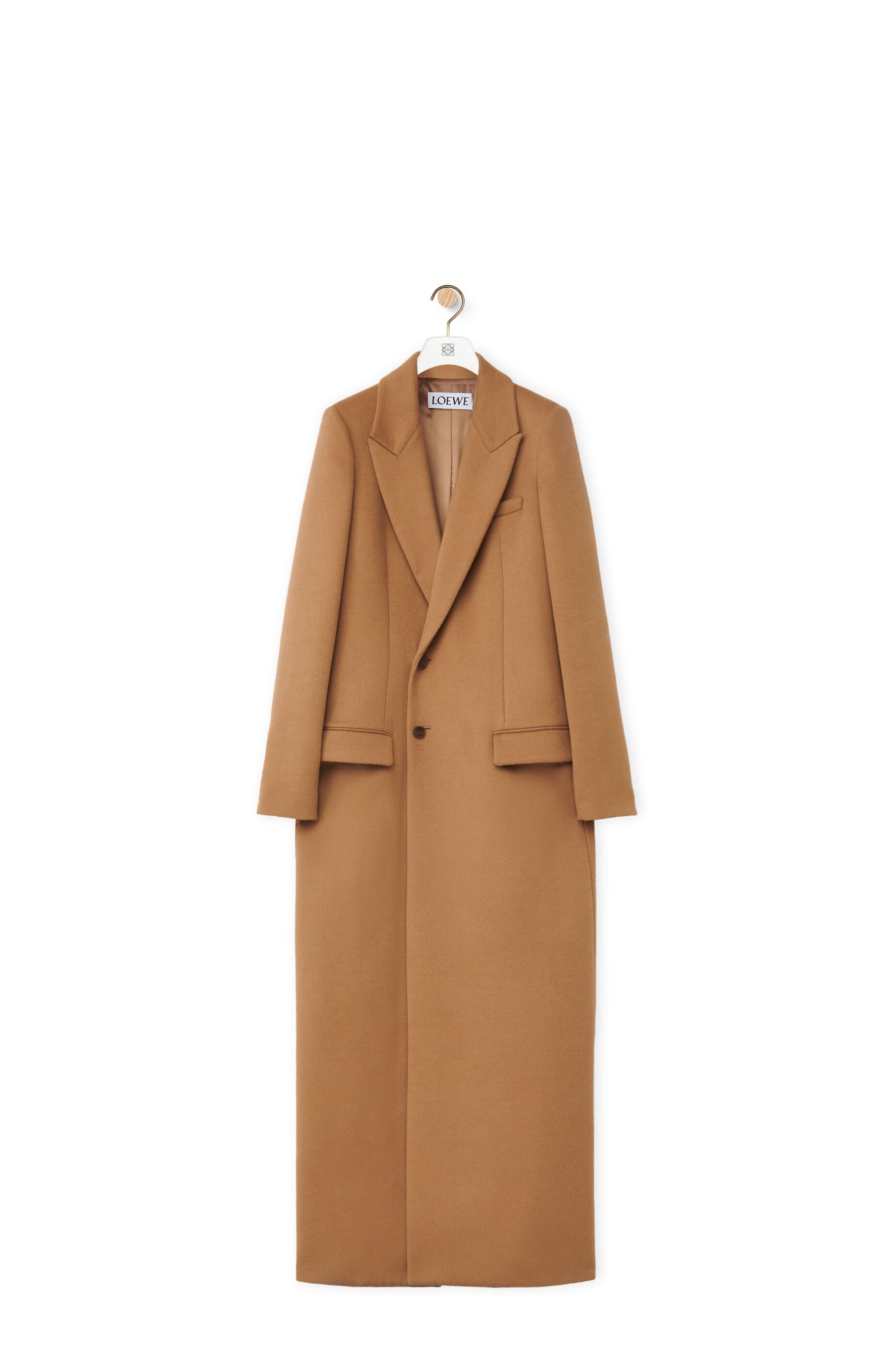 Tailored coat in wool and cashmere - 1