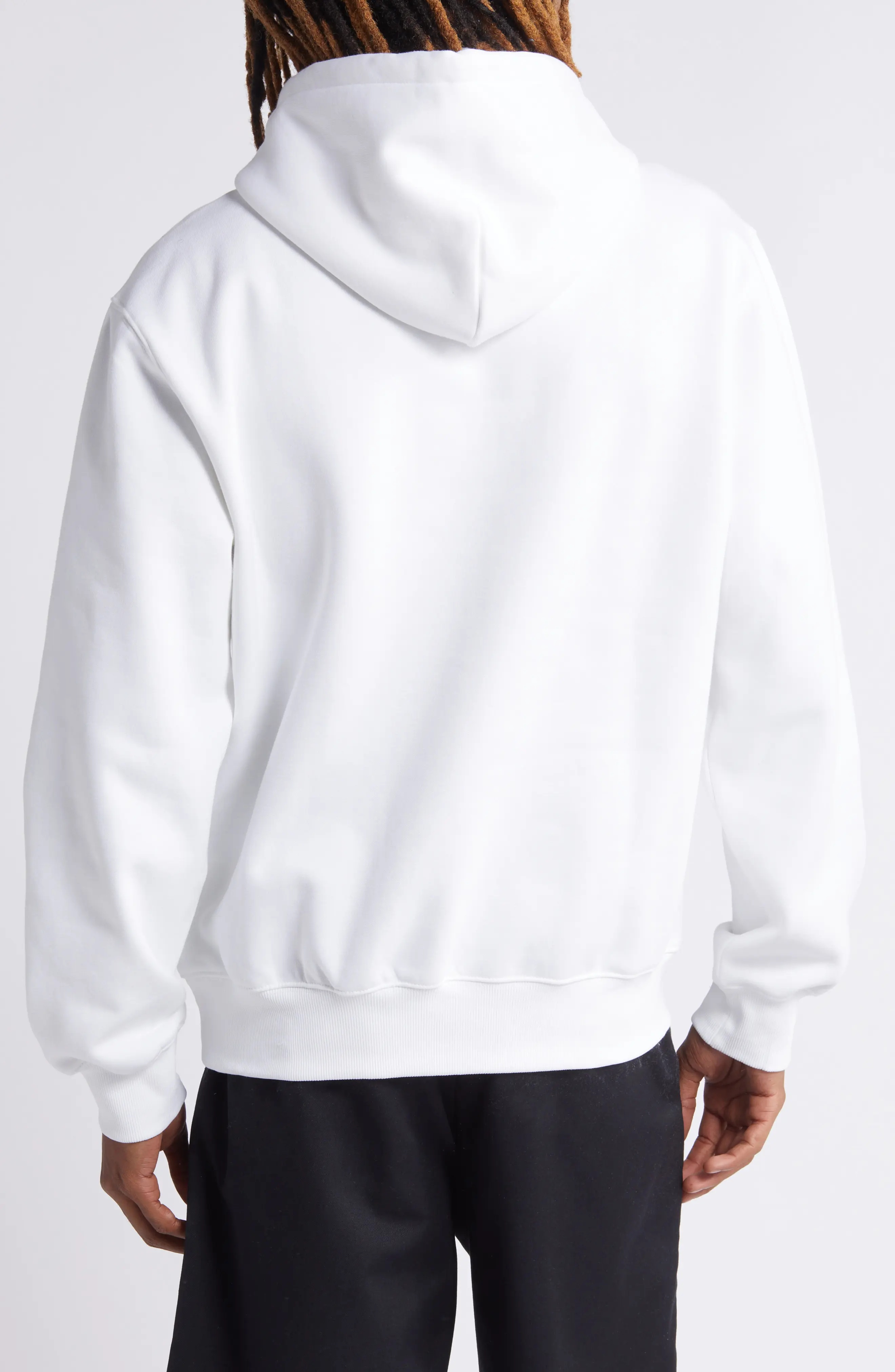 Logo Embroidered Hoodie - 2