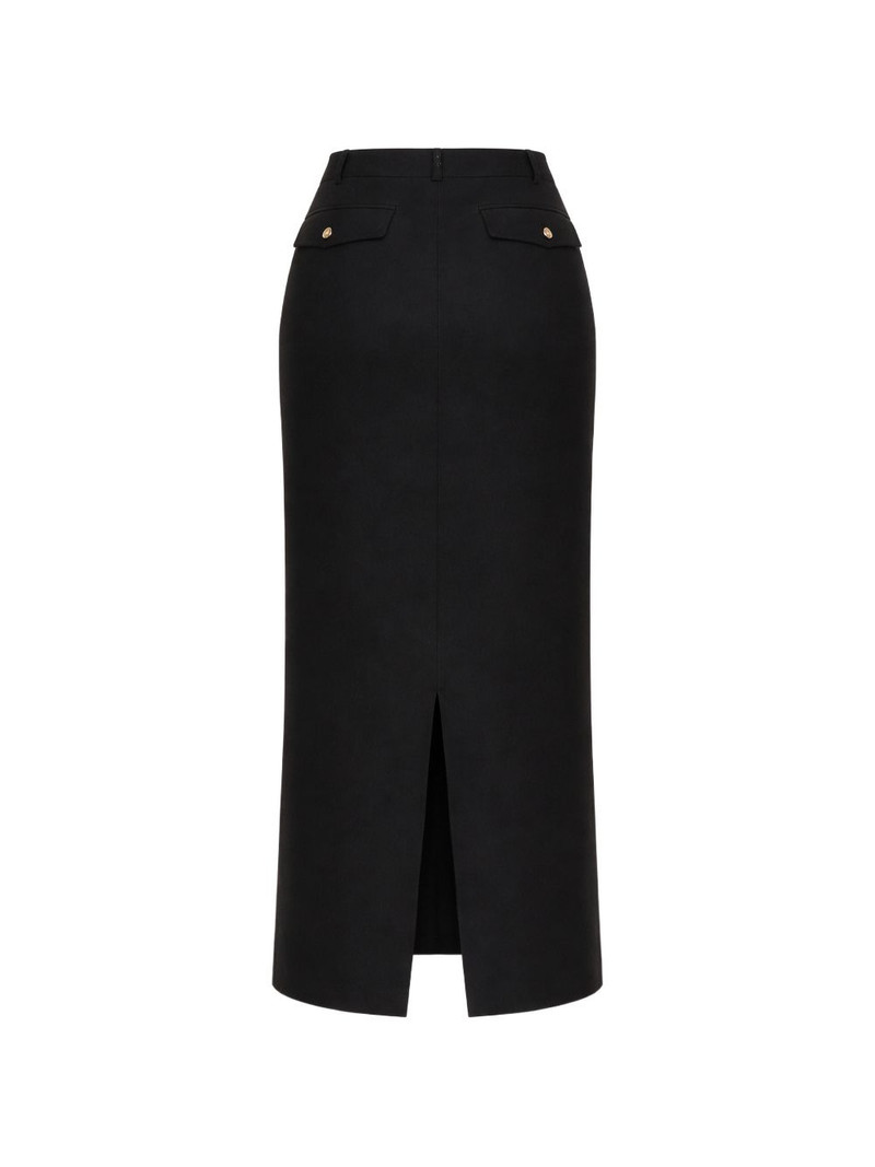 Reformation buttoned midi skirt outlook