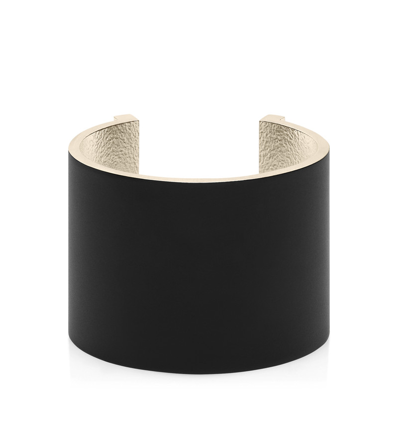 MATTE LACQUERED BRASS FERA CUFF 3
