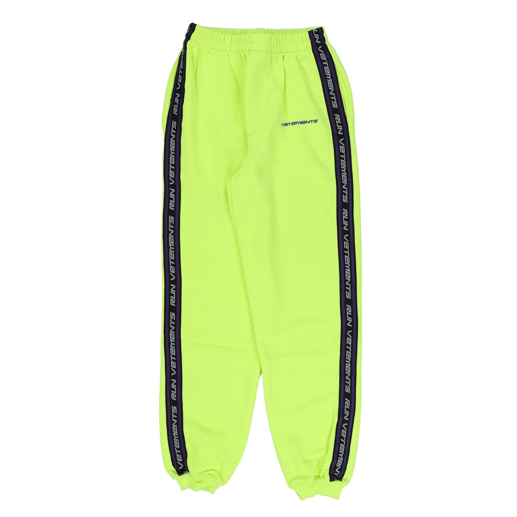 LOGO TAPE SWEATPANTS / NEON YEL - 1