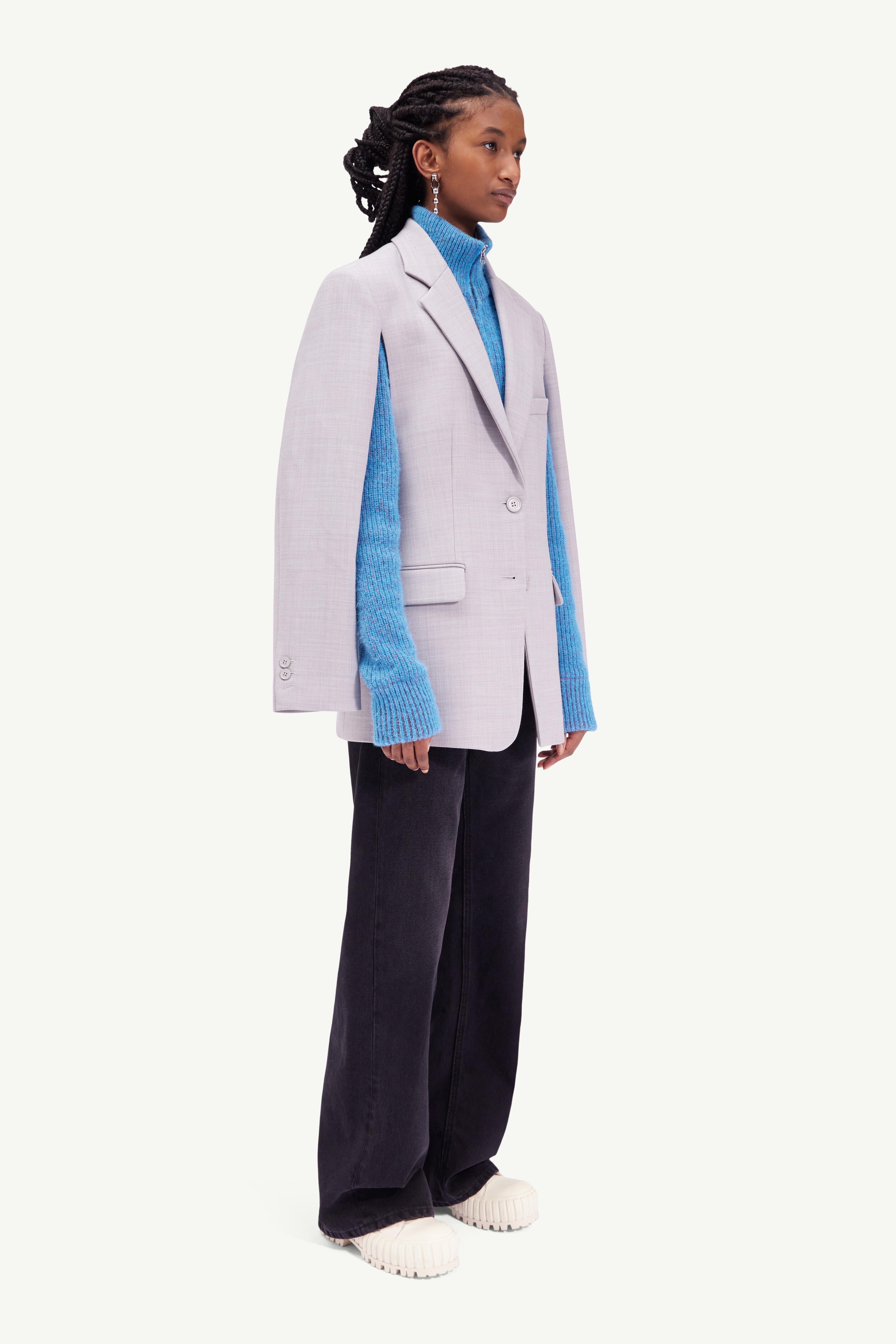 Techno wool blazer - 3