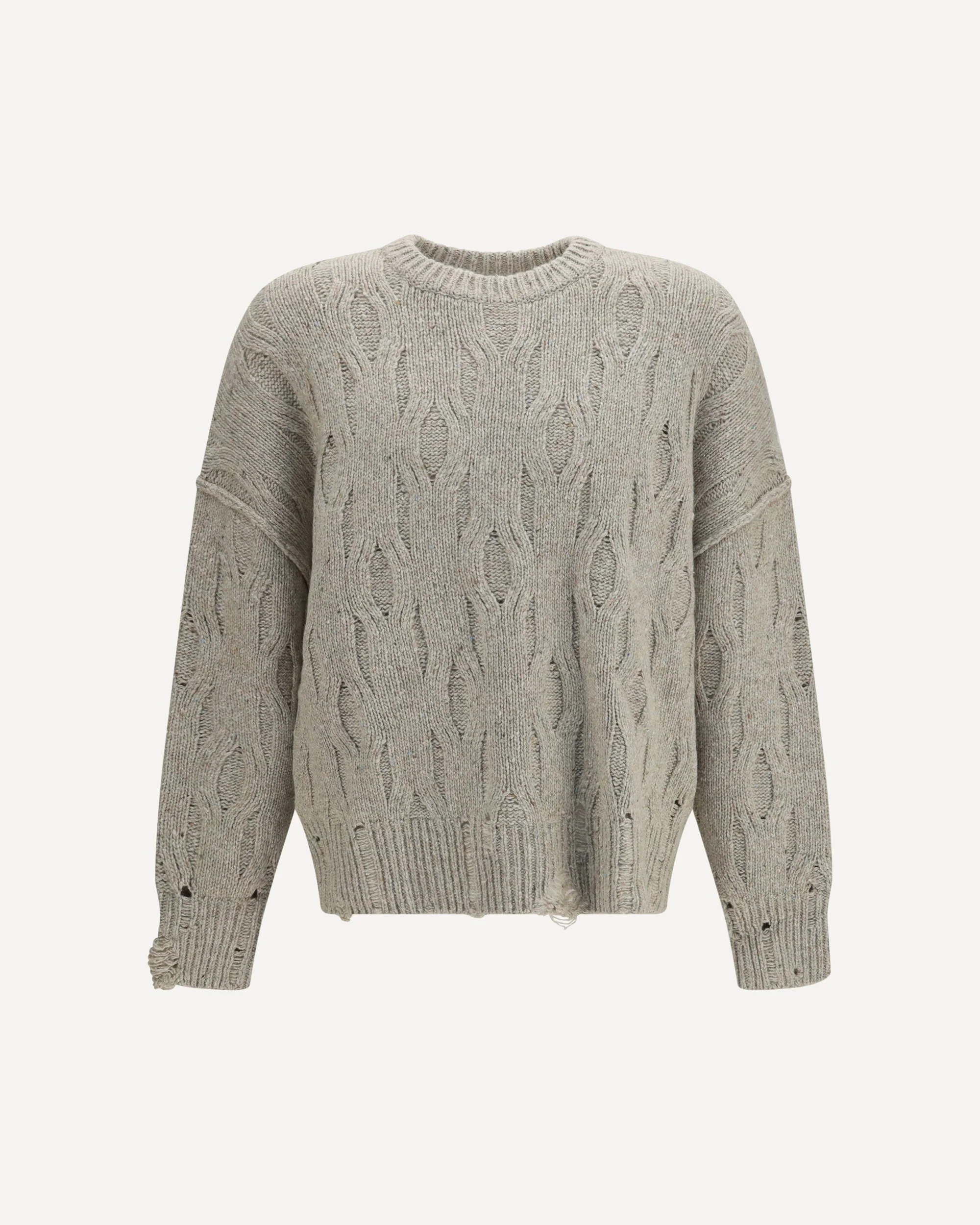 Wool-blend Crewneck Sweater - 1