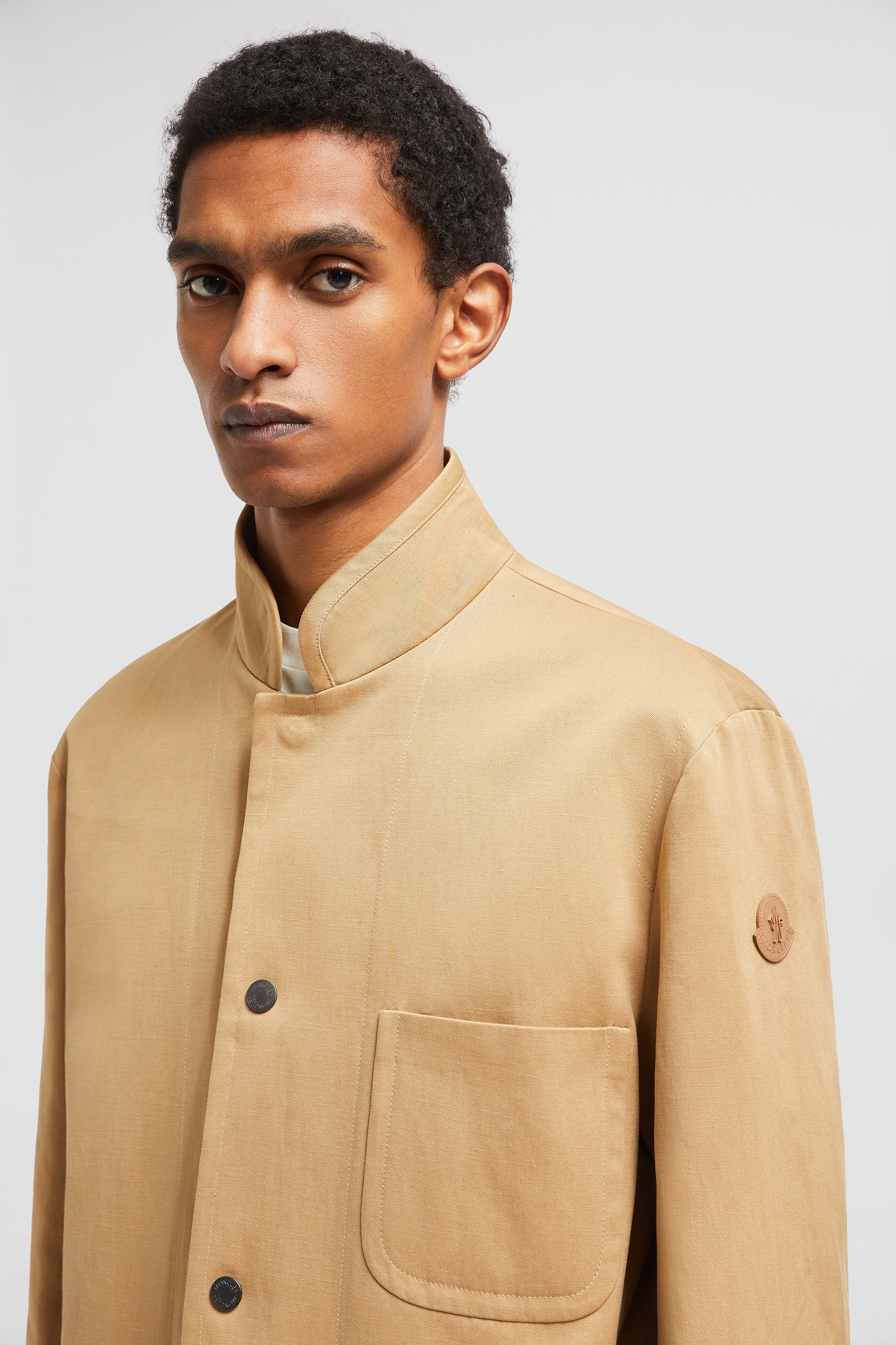 Jouere Cotton & Linen Shirt Jacket - 4