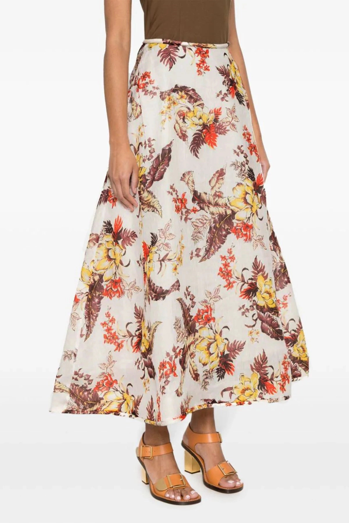 'Matchmaker Floral Flare' skirt - 2