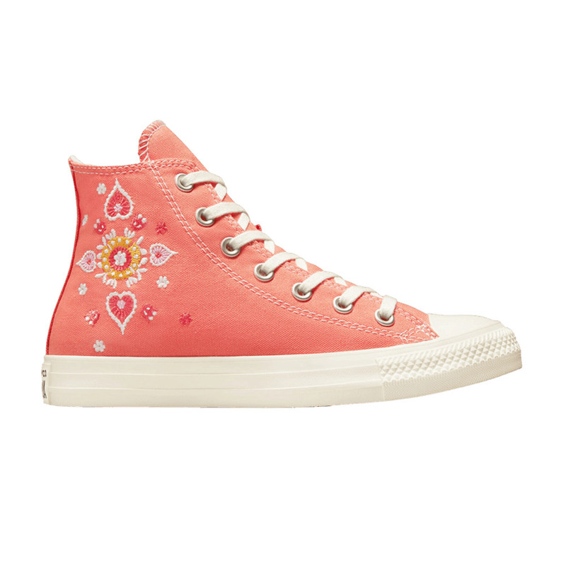 Wmns Chuck Taylor All Star High 'Floral Embroidery' - 1