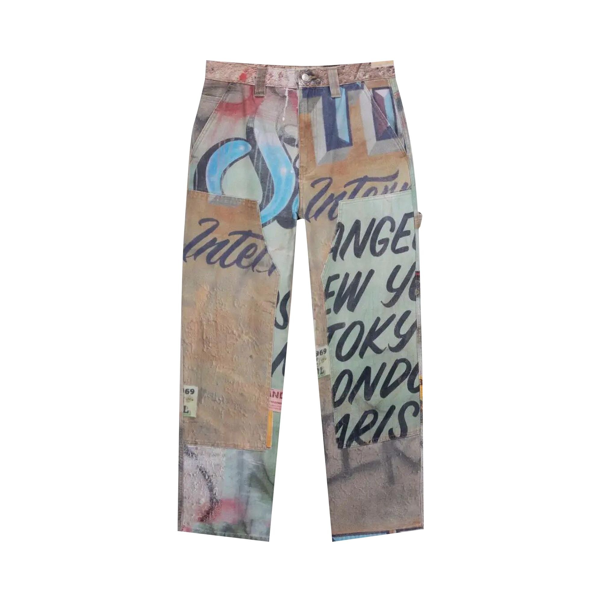 Stussy Alfonso Canvas Work Pant 'Multicolor' - 1