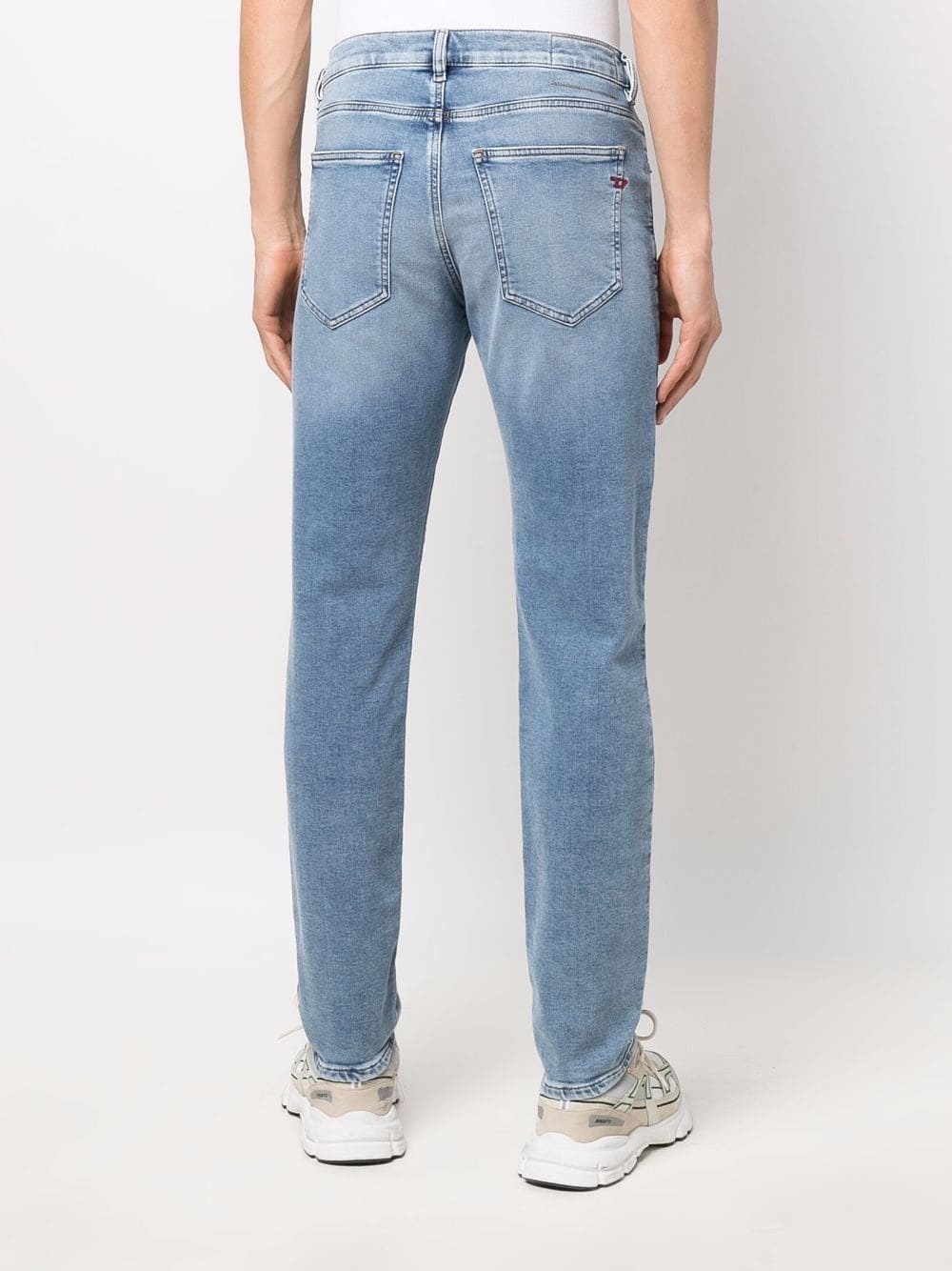 slim-cut denim jeans - 4