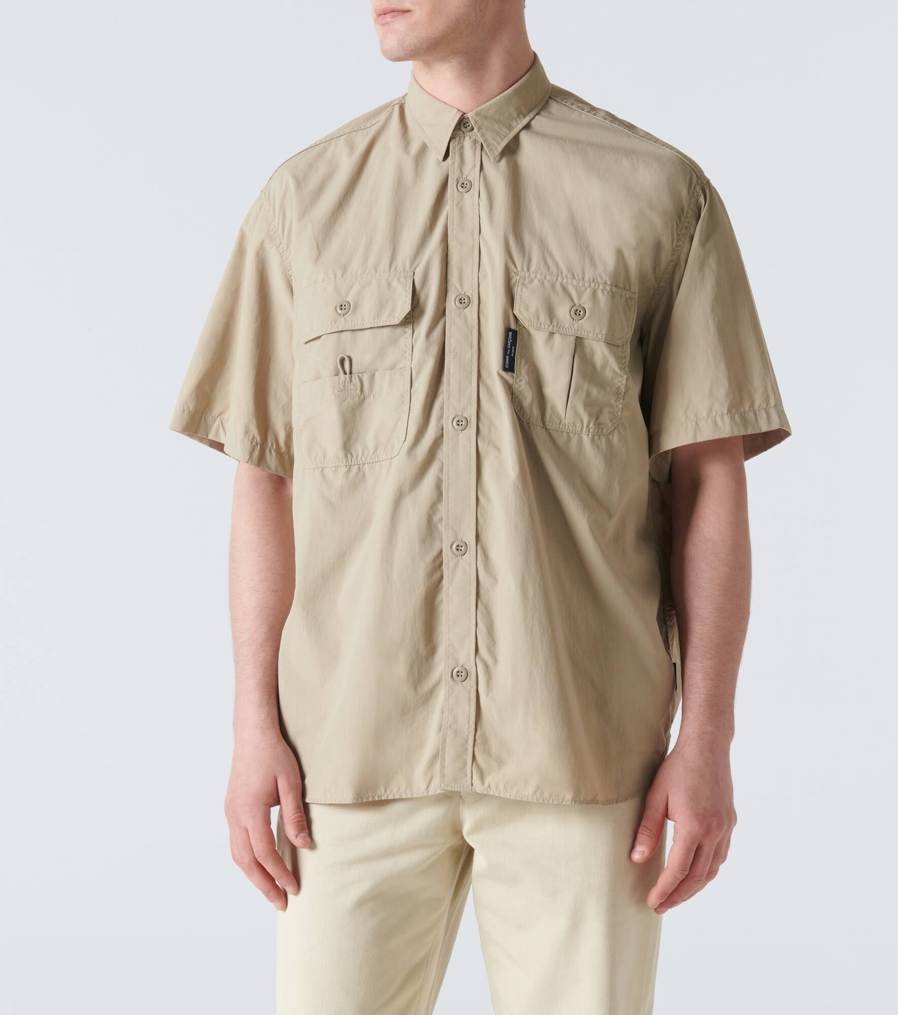 Typewriter technical bowling shirt - 3
