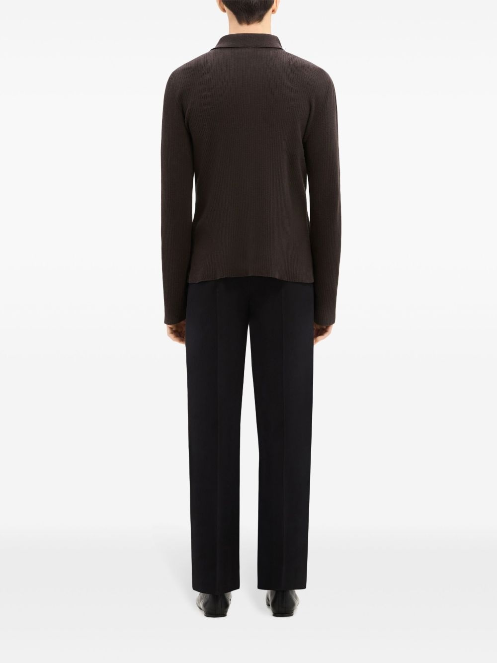 cootn-wool blend polo - 4