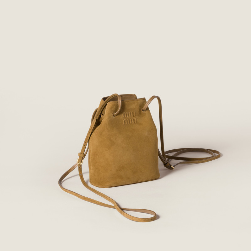 Miu Miu Suede pouch outlook