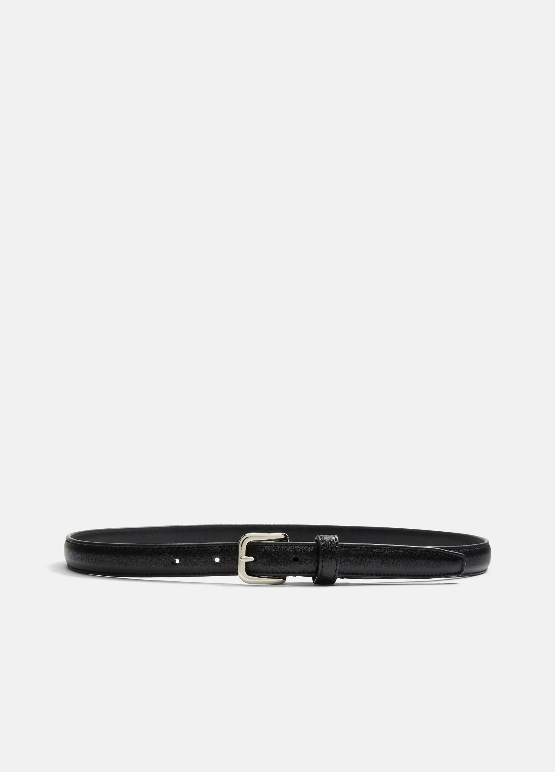 Women's Skinny Leather Belt - 1