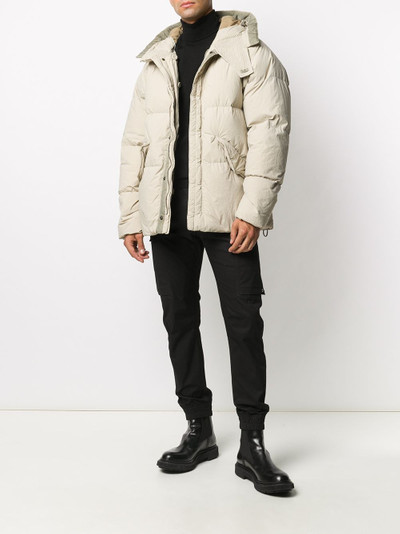 Ten C padded hooded jacket outlook