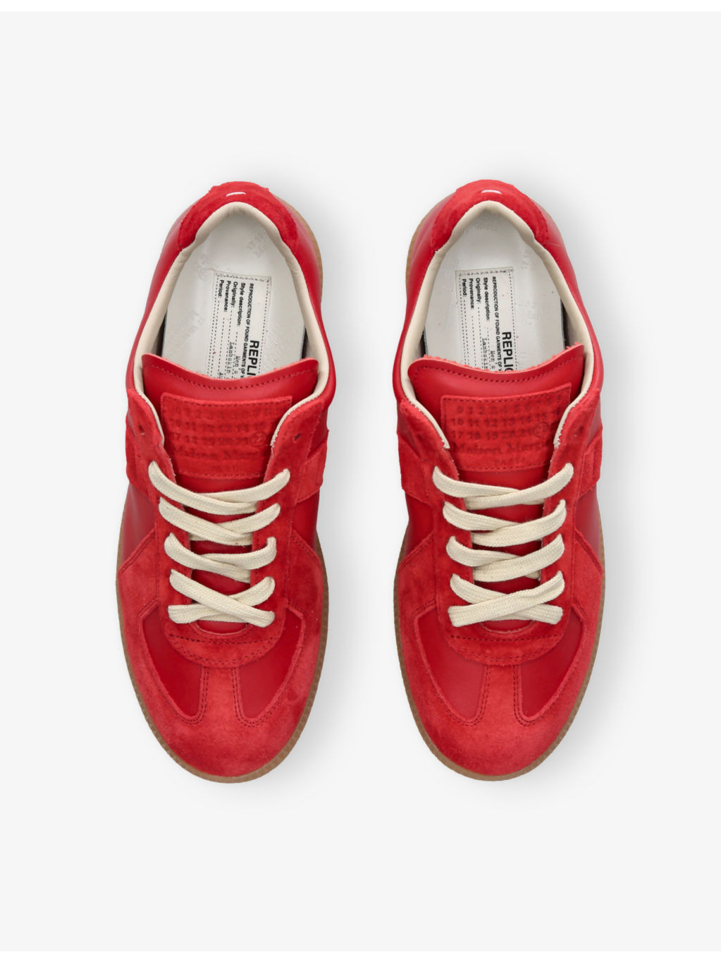 Replica Leather Trainers - 2