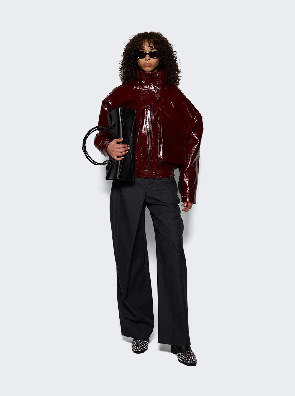 Le Teckel Flap Shoulder Bag Noir - 5