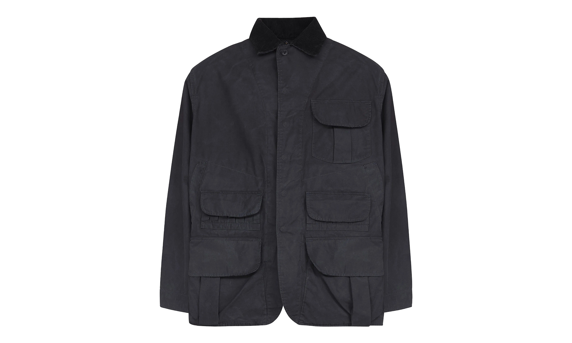 Canvas Multipocket Short Jacket "Black" - 1