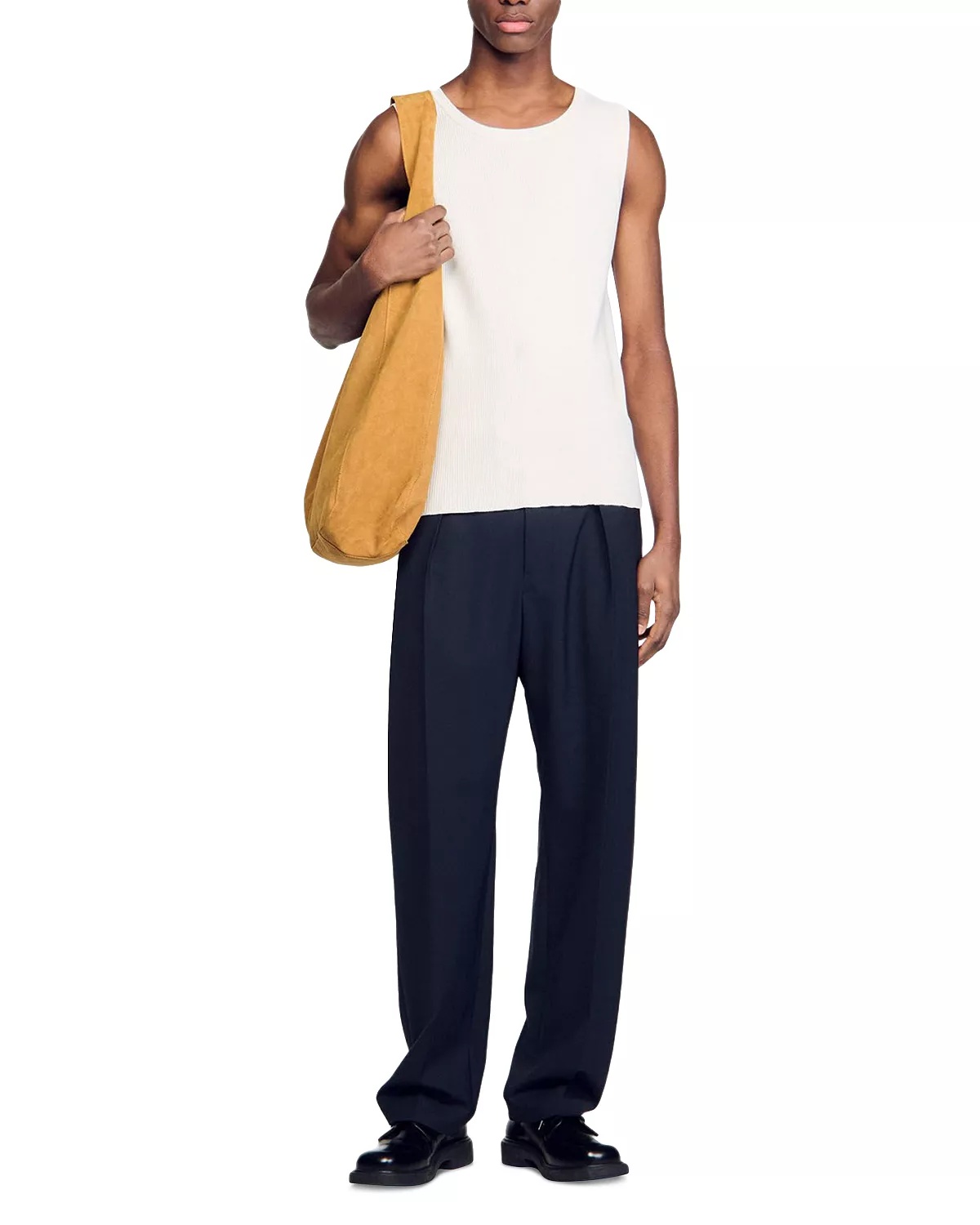 Rib Knit Vest Top - 2