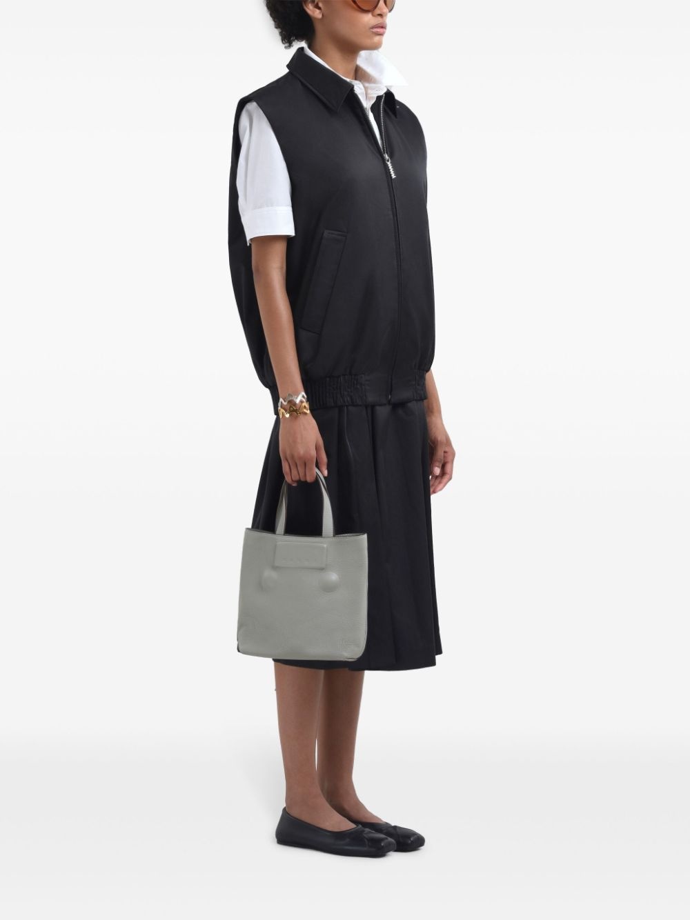ブルゾン Marni Zip-Up Waistcoat Marni zip-up waistcoat | farfetch | REVERSIBLE