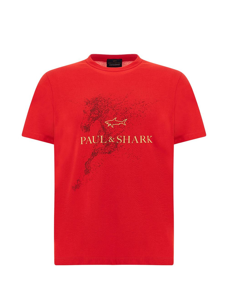 Year of the Horse printed T-shirt 1
