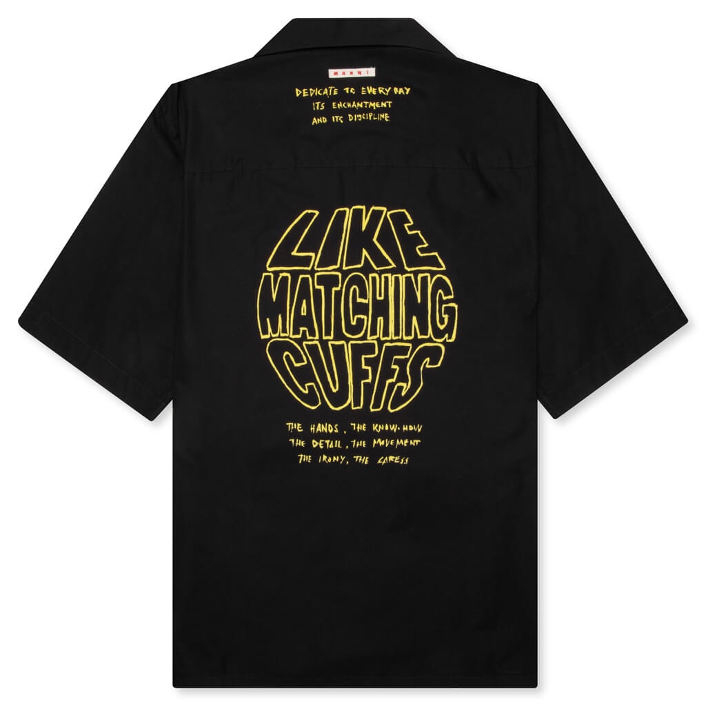 CUFFS COMPACT SHIRT - BLACK - 2