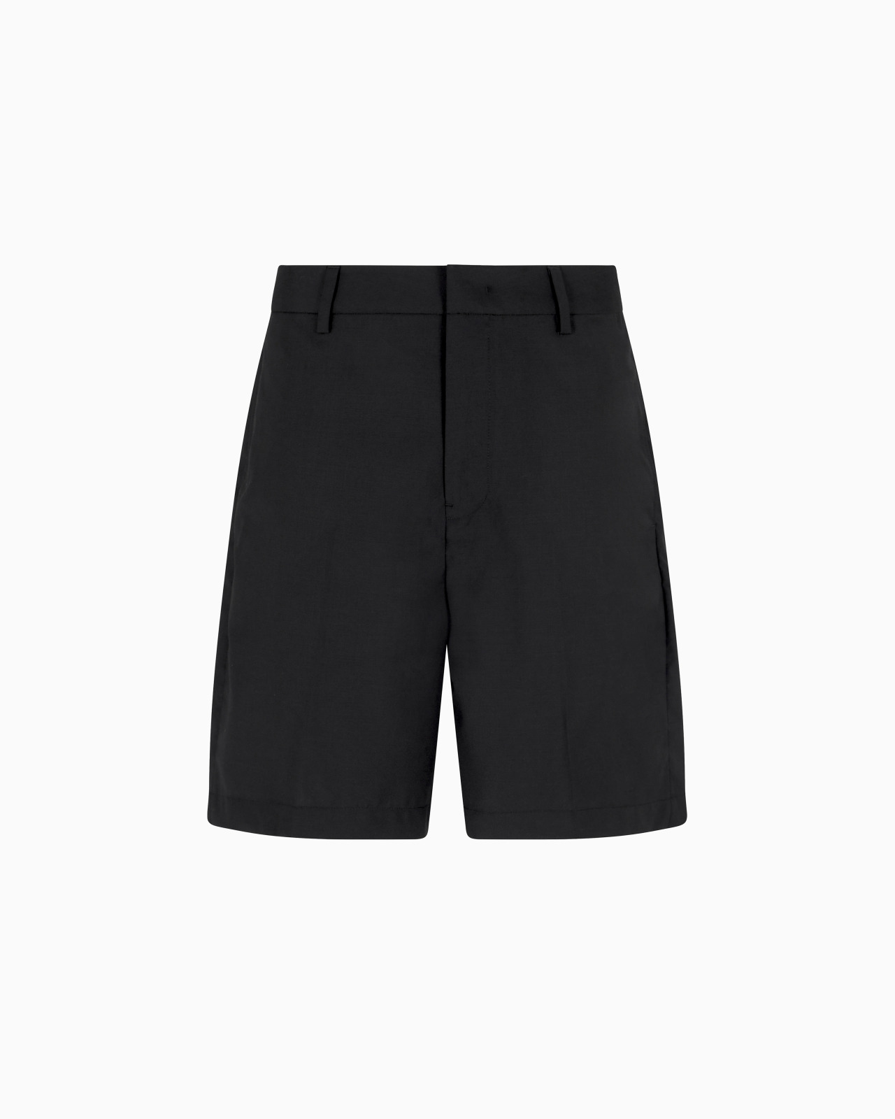 SUPER LIGHT WOOL BERMUDA SHORTS - 1
