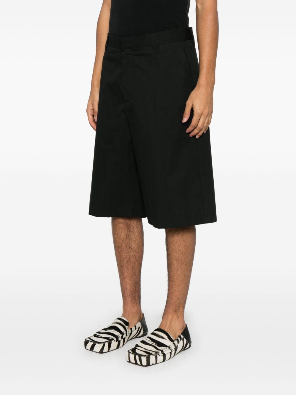 knee-length shorts - 3