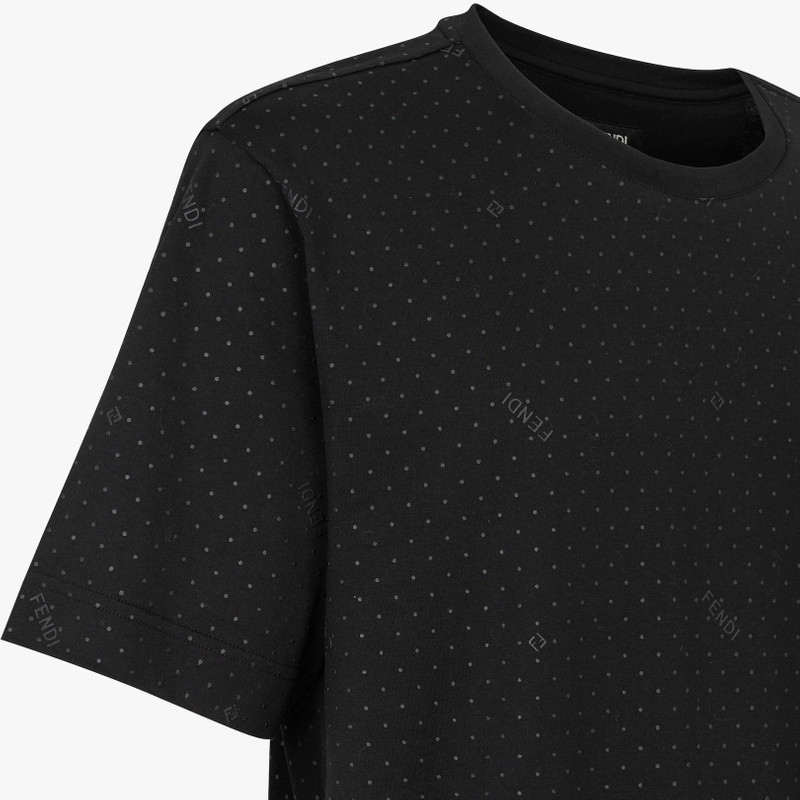 Black jersey T-shirt 3