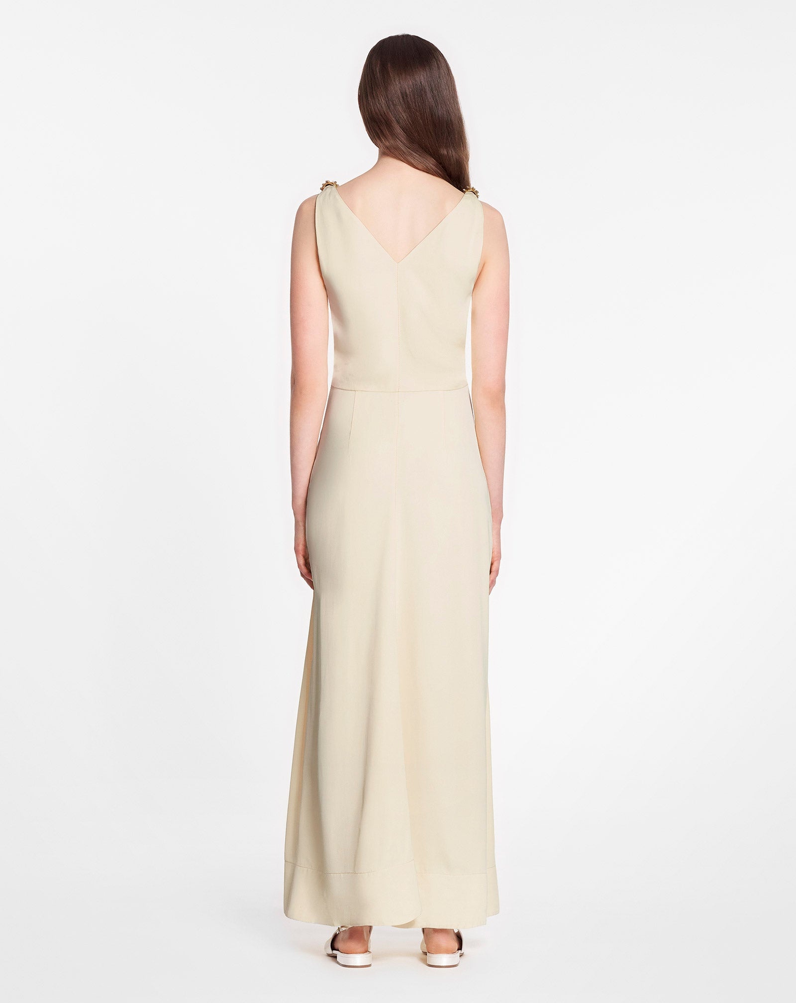 FLARED MIDI DRESS - 5