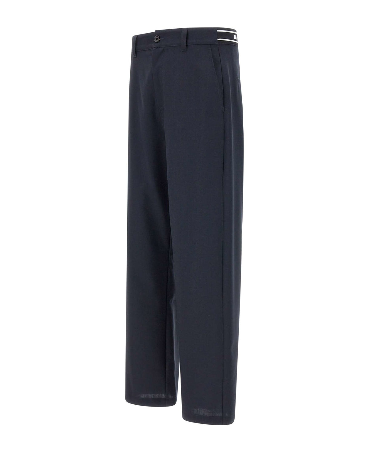 MEN'S STRAIGHT PANTS (BLUBLACK) - 2