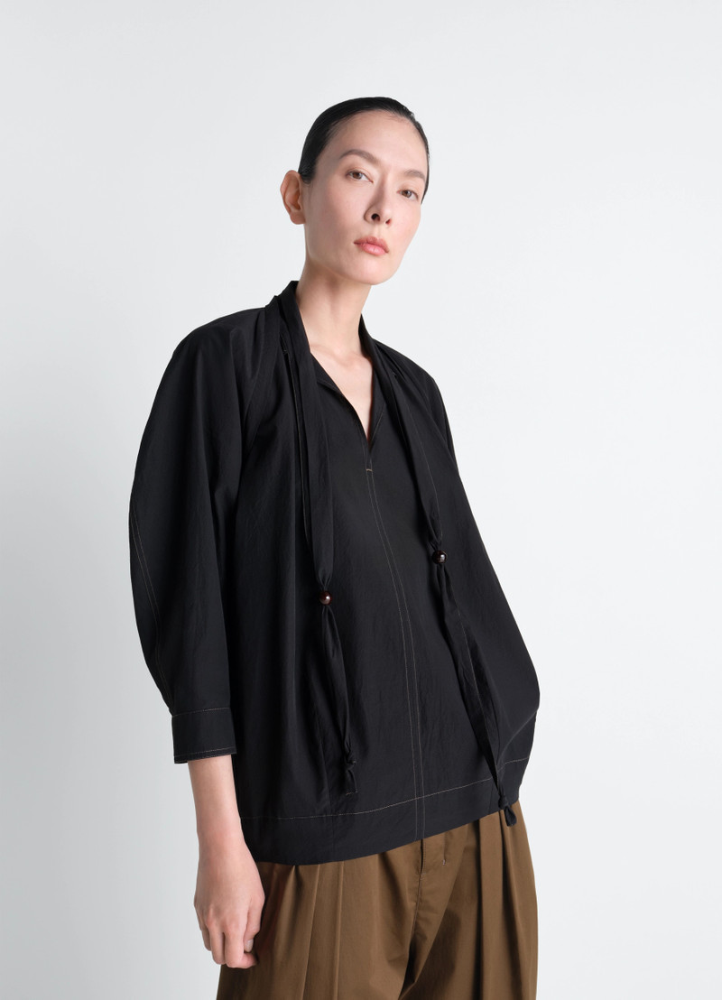Lemaire BLOUSE WITH SCARF IN CREPE COTTON outlook