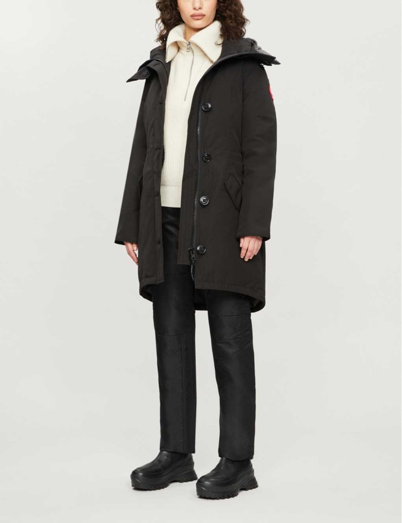 Canada Goose Rossclair shell parka coat outlook