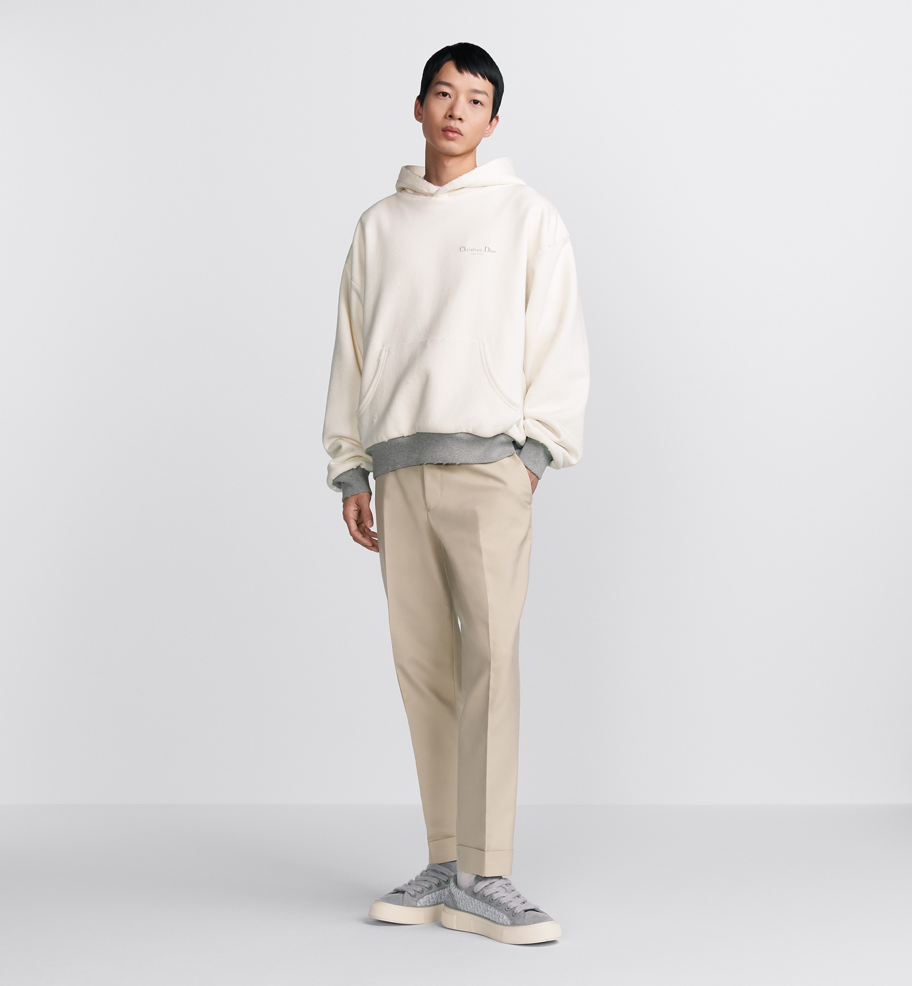 Christian Dior Couture Hooded Lined Sweatshirt - 3