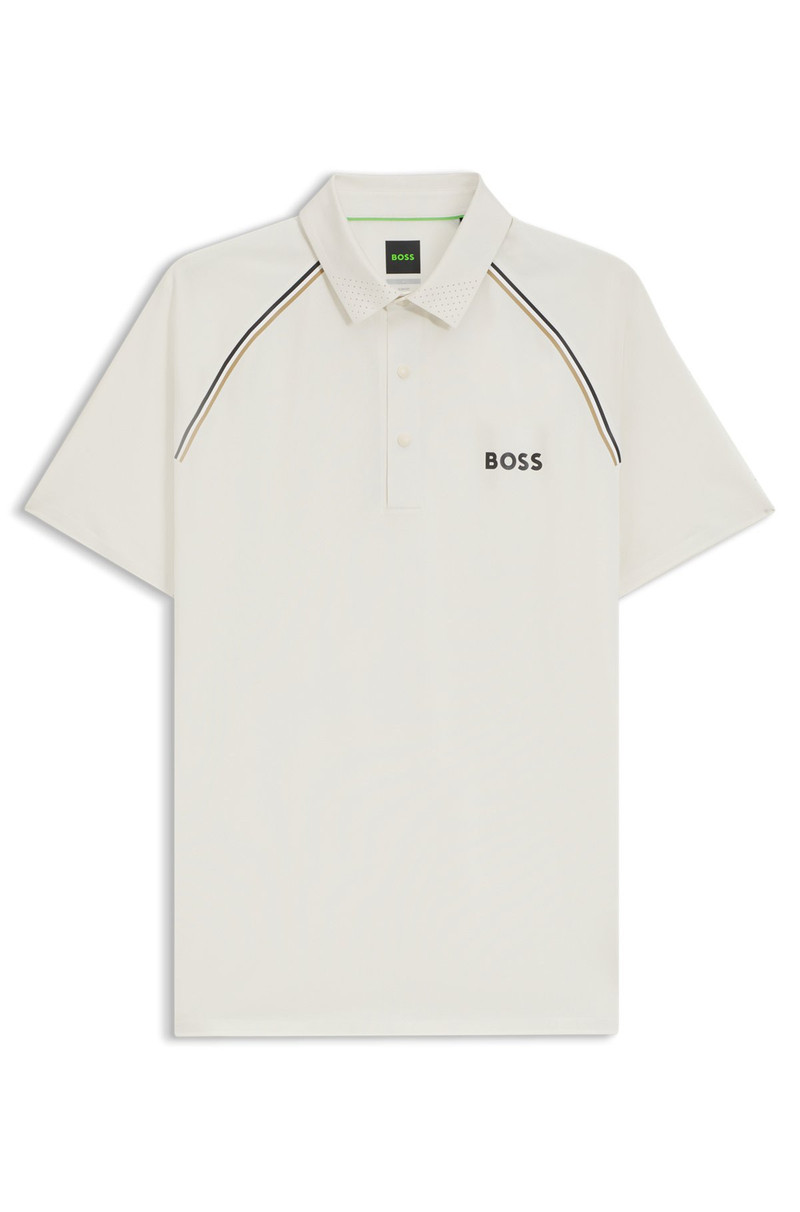 ACTIVE SIGNATURE-STRIPE POLO SHIRT WITH ODOUR CONTROL 1